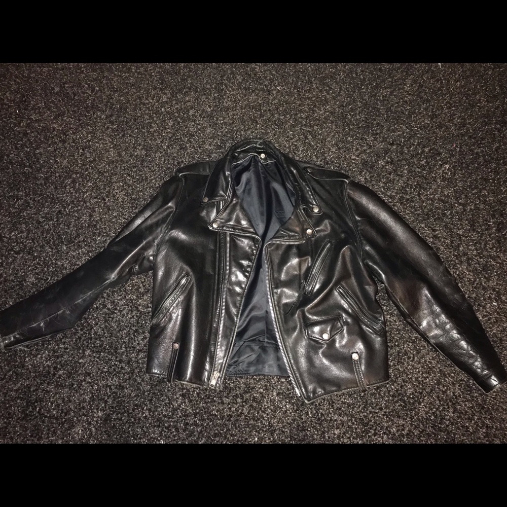 Rare Vintage Schott NYC Leather Jacket Model 125